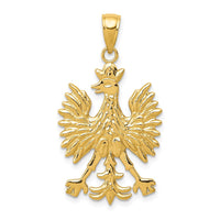 Load image into Gallery viewer, 14k Phoenix Mythological Bird Charm
