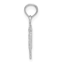 Load image into Gallery viewer, 14K White Gold RN Registered Nurse Pendant
