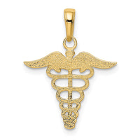 Load image into Gallery viewer, 14k Caduceus Charm
