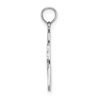 Load image into Gallery viewer, 14k White Gold Comb and Scissors Charm
