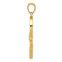 Load image into Gallery viewer, 14k Diamond-Cut Tennis Racquet Charm
