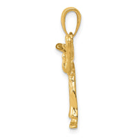 Load image into Gallery viewer, 14k Girl Karate Charm
