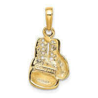 Load image into Gallery viewer, 14K Polished Cut-out Boxing Glove Charm
