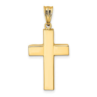 Load image into Gallery viewer, 14k Hollow Cross Pendant
