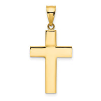 Load image into Gallery viewer, 14k Hollow Cross Pendant
