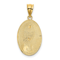 Load image into Gallery viewer, 14K Two-tone w/White Rhodium Lady Guadalupe 15 Pendant
