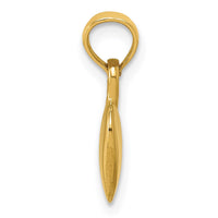 Load image into Gallery viewer, 14K Polished Solid 3D Heart Pendant
