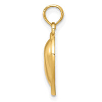 Load image into Gallery viewer, 14k Polished Domed Heart Pendant
