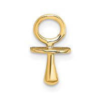 Load image into Gallery viewer, 14K Gold Polished 3-D Pacifier Charm
