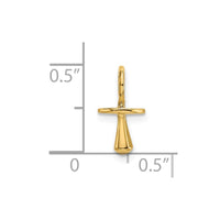 Load image into Gallery viewer, 14K Gold Polished 3-D Pacifier Charm
