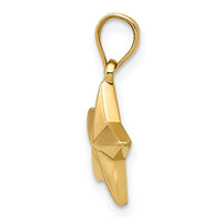 Load image into Gallery viewer, 14k Polished Small Star Pendant

