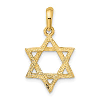 Load image into Gallery viewer, 14K Star of David Pendant
