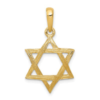 Load image into Gallery viewer, 14K Star of David Pendant
