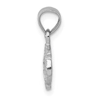 Load image into Gallery viewer, 14k White Gold Sand Dollar Pendant
