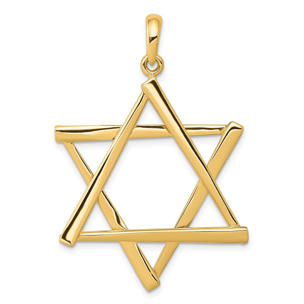 14K Star of David Pendant