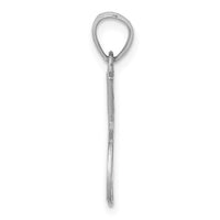 Load image into Gallery viewer, 14k White Gold Double Tennis Racquet Charm
