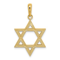 Load image into Gallery viewer, 14K Star of David Pendant
