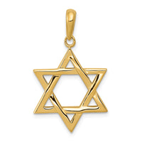 Load image into Gallery viewer, 14K Star of David Pendant
