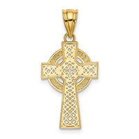 Load image into Gallery viewer, 14k Celtic Cross Pendant
