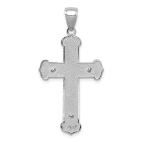 Load image into Gallery viewer, 14K White Gold Polished Crucifix Pendant
