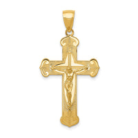 Load image into Gallery viewer, 14K Polished Crucifix Pendant
