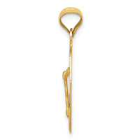 Load image into Gallery viewer, 14K Polished D/C Corpus Oval Pendant
