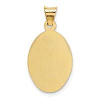 Load image into Gallery viewer, 14K Polished D/C Corpus Oval Pendant
