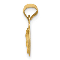 Load image into Gallery viewer, 14K Polished D/C Corpus Circle Pendant
