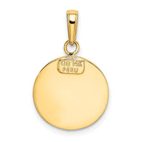 Load image into Gallery viewer, 14k Saint Michael Medal Pendant
