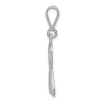 Load image into Gallery viewer, 14k White Gold Awareness Pendant
