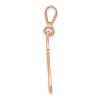 Load image into Gallery viewer, 14k Rose Gold Awareness Pendant
