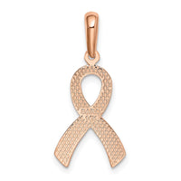 Load image into Gallery viewer, 14k Rose Gold Awareness Pendant
