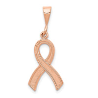Load image into Gallery viewer, 14k Rose Gold Awareness Pendant
