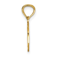 Load image into Gallery viewer, 14k Diamond-cut Break Apart BEST FRIEND Heart Pendant
