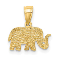Load image into Gallery viewer, 14k Polished Elephant Pendant
