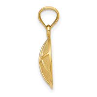 Load image into Gallery viewer, 14K Satin and Polished Basketball Pendant
