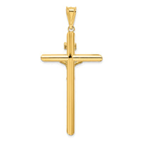 Load image into Gallery viewer, 14k Two-Tone Polished Crucifix Pendant

