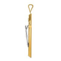Load image into Gallery viewer, 14k Two-Tone Polished Crucifix Pendant
