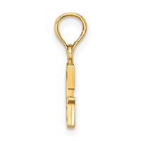 Load image into Gallery viewer, 14K Polished Block Letter G Initial Pendant
