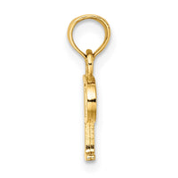 Load image into Gallery viewer, 14K Polished Block Letter P Initial Pendant
