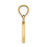 Load image into Gallery viewer, 14K Polished Block Letter W Initial Pendant
