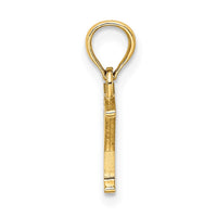 Load image into Gallery viewer, 14K Polished Block Letter Y Initial Pendant
