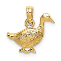 Load image into Gallery viewer, 14K Goose Charm
