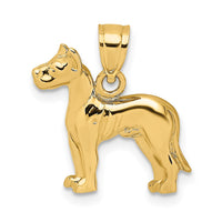 Load image into Gallery viewer, 14K Great Dane Dog Charm
