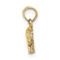 Load image into Gallery viewer, 14K  Polished Small Elephant Charm
