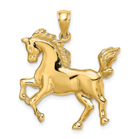 Load image into Gallery viewer, 14K Horse Charm
