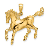 Load image into Gallery viewer, 14K Horse Charm
