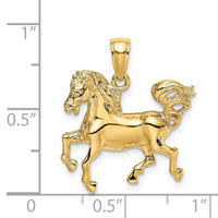 Load image into Gallery viewer, 14K Horse Charm
