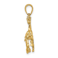 Load image into Gallery viewer, 14K 3-D Horse Trotting Charm

