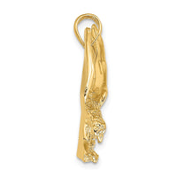 Load image into Gallery viewer, 14K Eagle Landing w/Wings Up Charm
